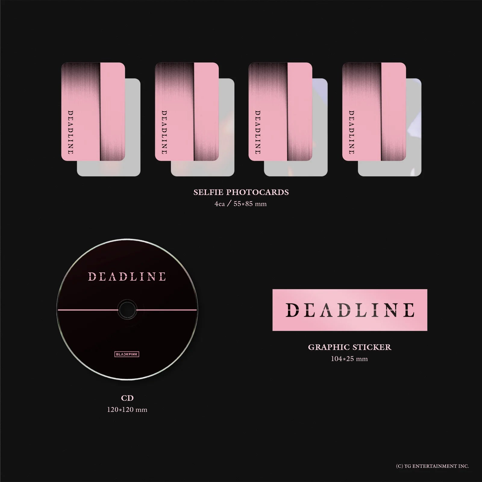 [Pre Orden] DEADLINE - 3er Mini Álbum BLACKPINK