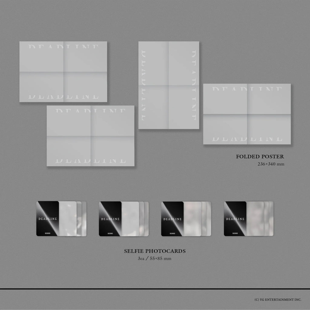 [Pre Orden] DEADLINE - 3er Mini Álbum BLACKPINK (Silver Ver.)