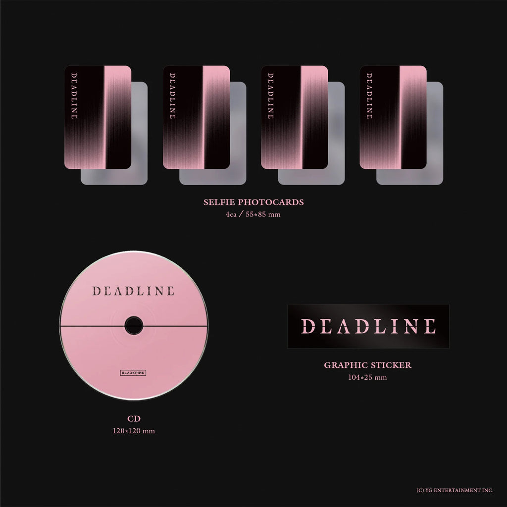 [Pre Orden] DEADLINE - 3er Mini Álbum BLACKPINK