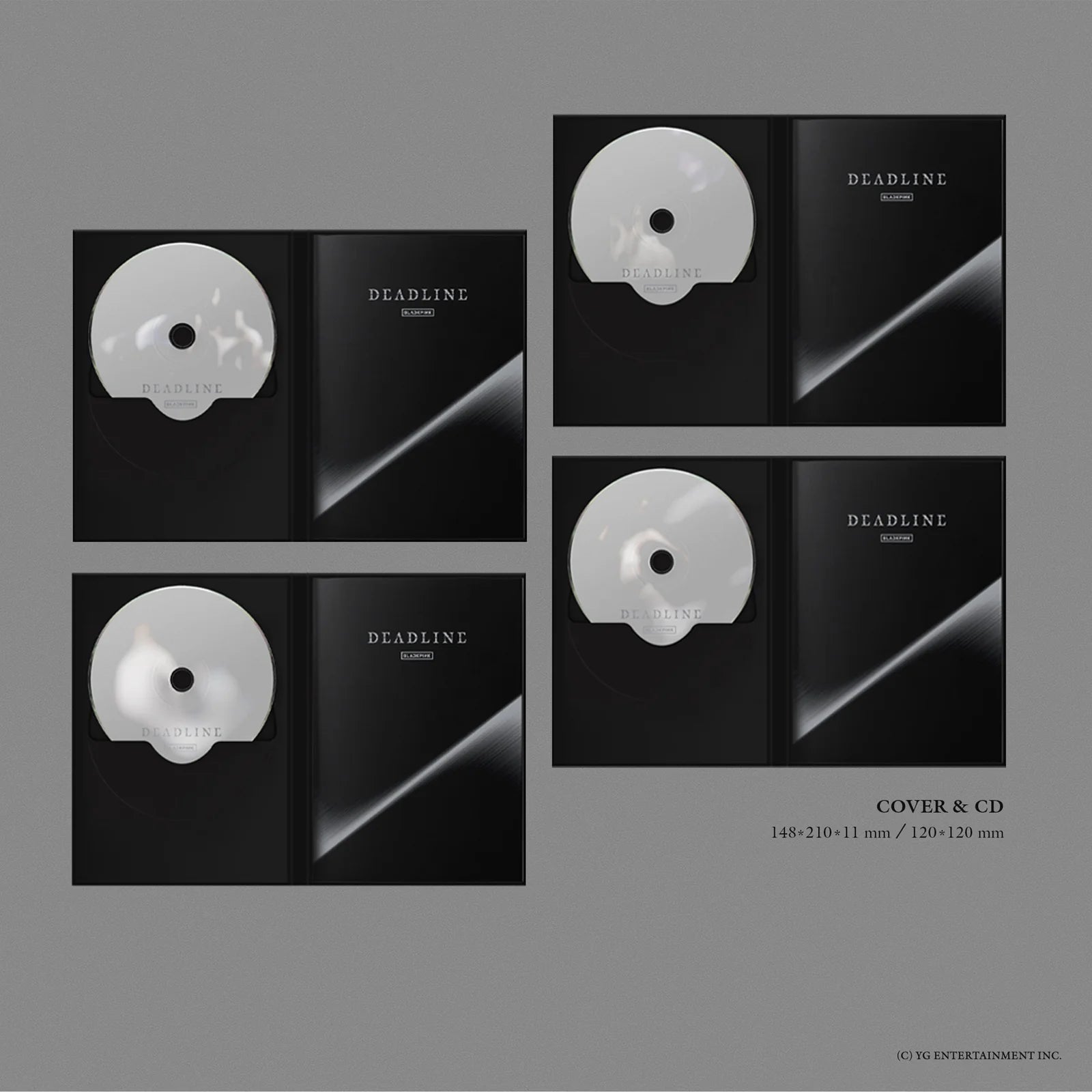 [Pre Orden] DEADLINE - 3er Mini Álbum BLACKPINK (Silver Ver.)