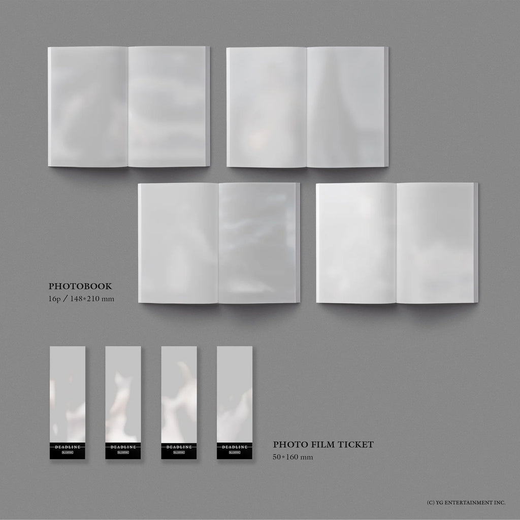 [Pre Orden] DEADLINE - 3er Mini Álbum BLACKPINK (Silver Ver.)