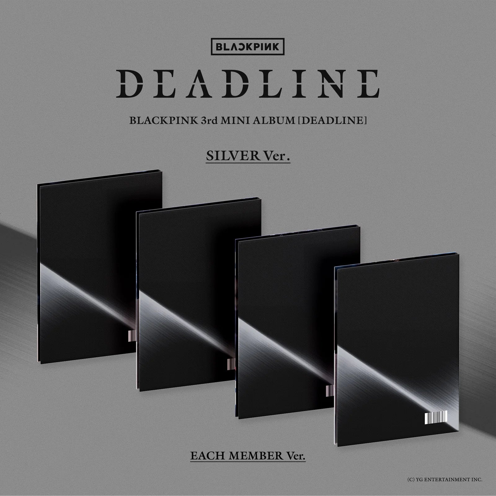 [Pre Orden] DEADLINE - 3er Mini Álbum BLACKPINK (Silver Ver.)