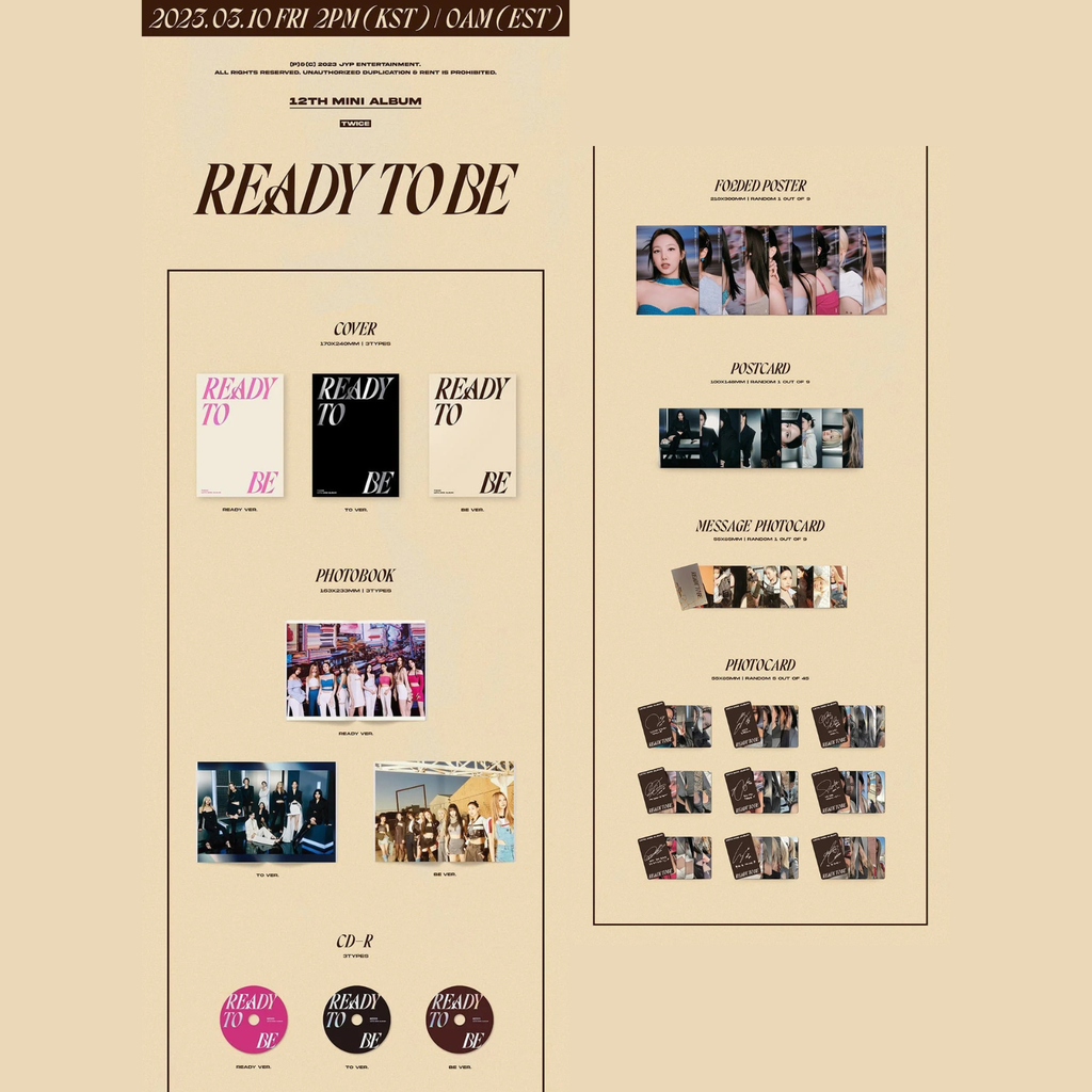 READY TO BE - TWICE