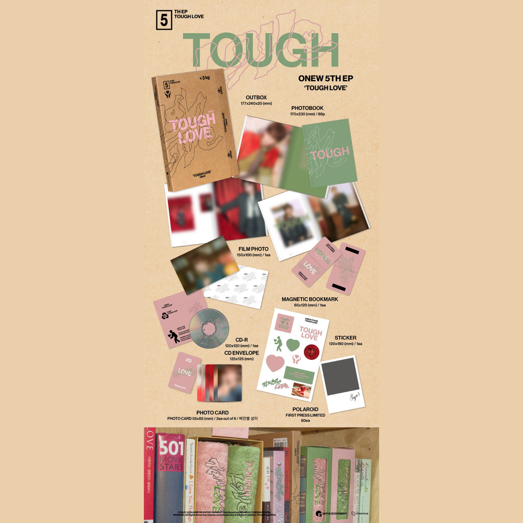 ONEW - TOUGH LOVE [BOOK Ver.]